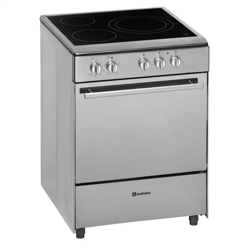 Meireles E 603 X Cocina Vitrocerámica + Horno Eléctrico Acero Inoxidable