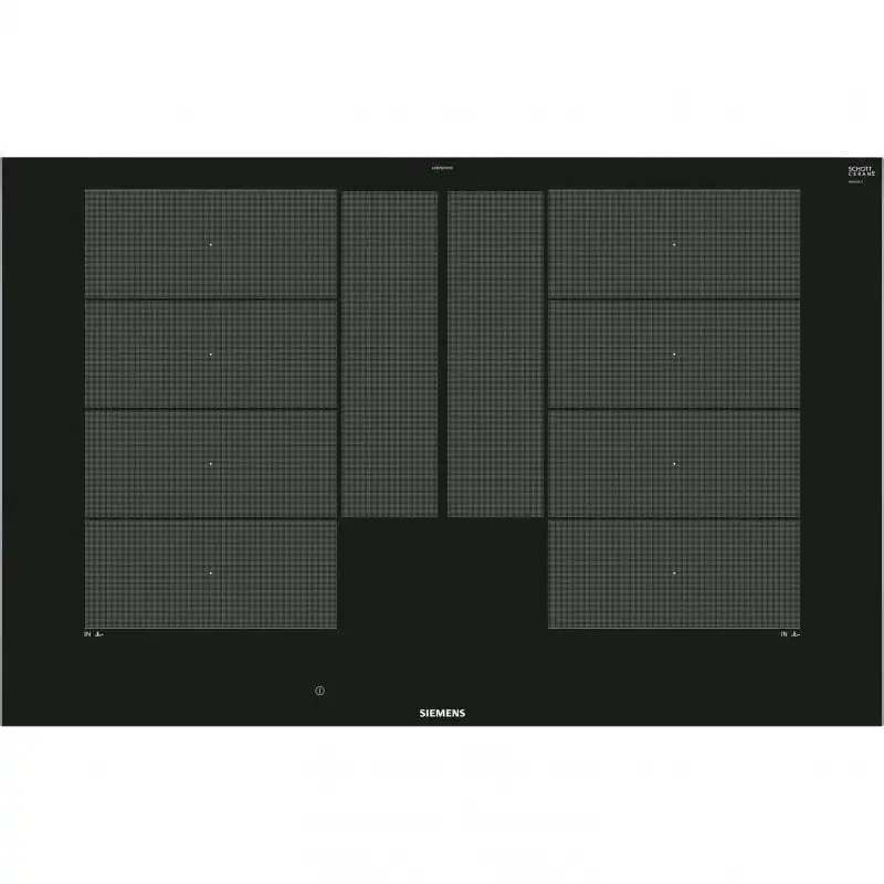 Siemens iQ700 EX875KYW1E Placa de Inducción 4 Zonas 80cm Negra