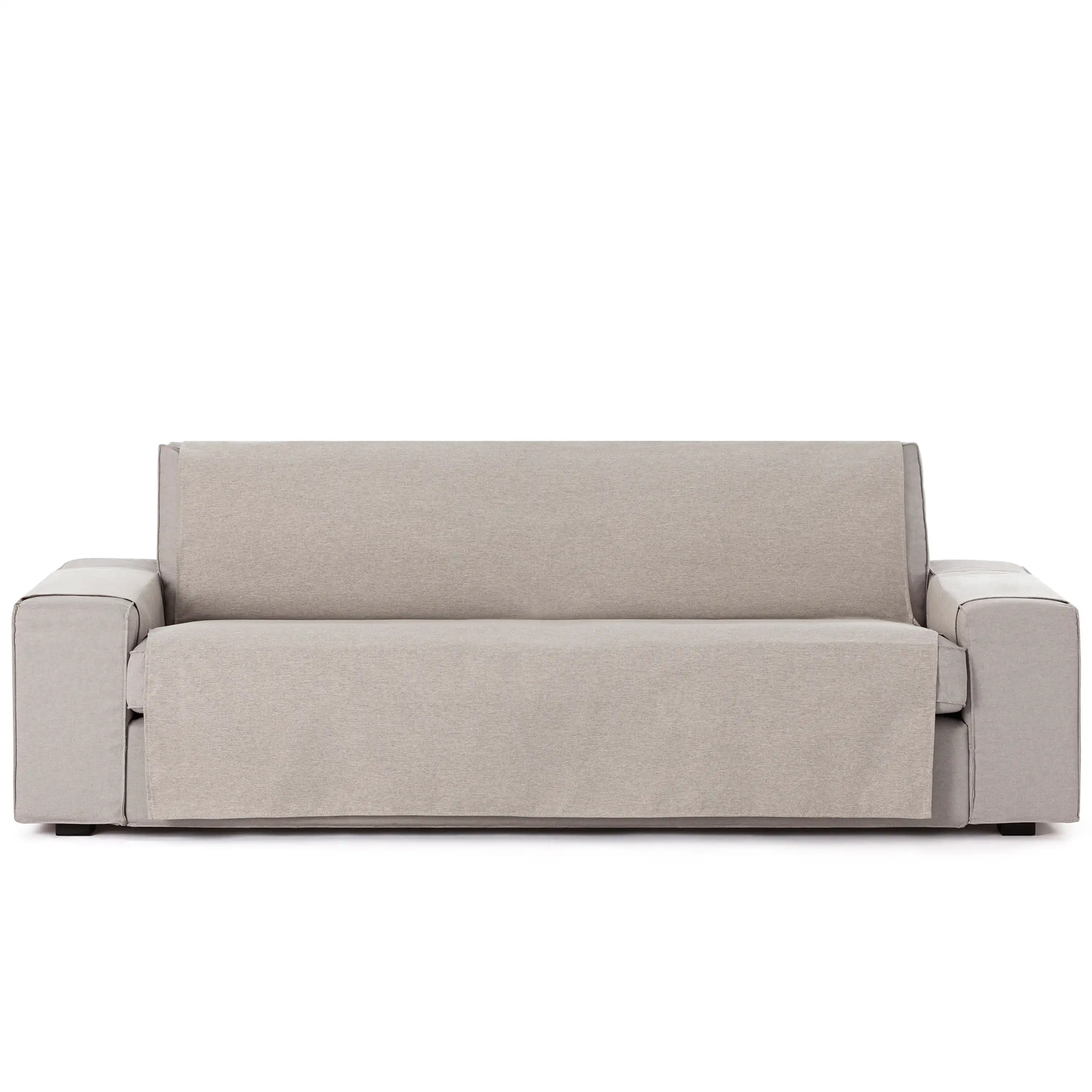 Vipalia Protector Cubre Sofá 2 Plazas Color Beige Modelo Brisa