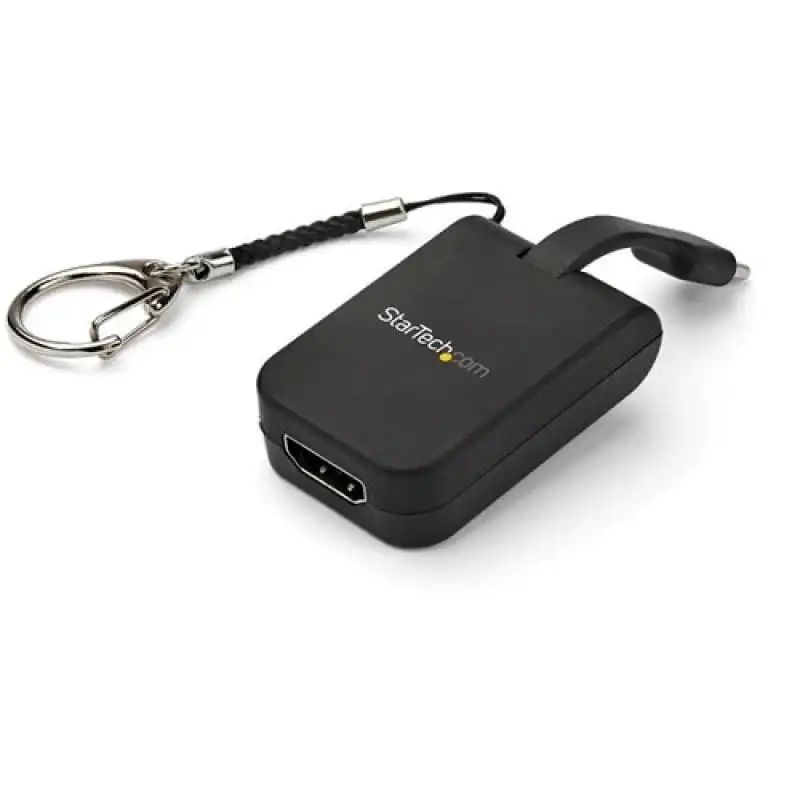 Startech Adaptador Portátil USB-C a HDMI Negro