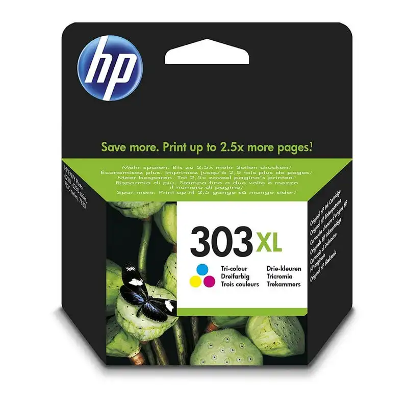 HP Cartucho de Tinta Original 303XL Tricolor