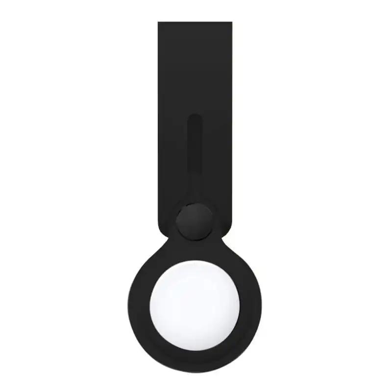 Cool Loop Llavero Silicona Negro Compatible con AirTag
