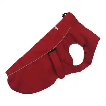 Impermeable Perfect Fit para perros Rojo Talla 10