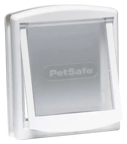 Puerta para perros medianos blanca Staywell 740