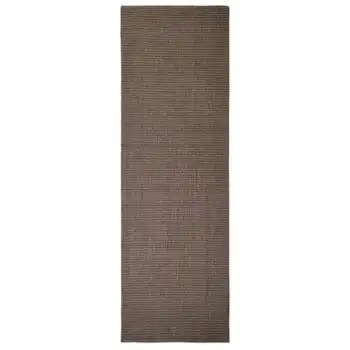 Alfombra De Sisal Para Rascador Marrón 80x250 Cm Vidaxl