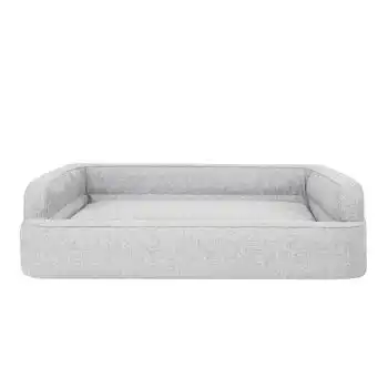 Cama Para Perros Paradise Talla Xl: 96x62 Gris Claro