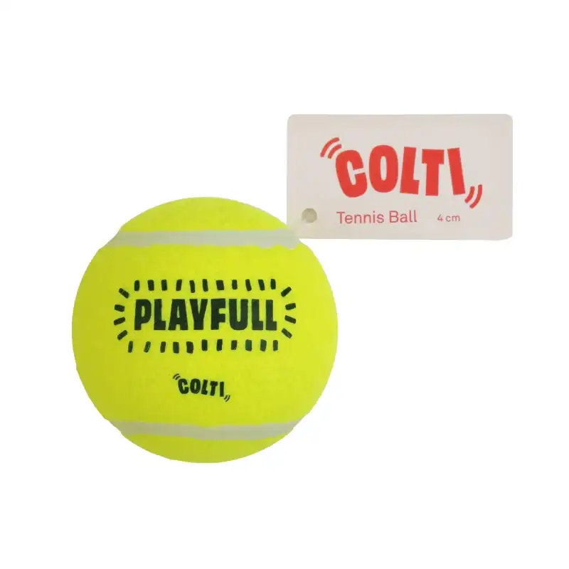 Colti Pelota de Tenis pequeña  Para Perros 1 Unidad.