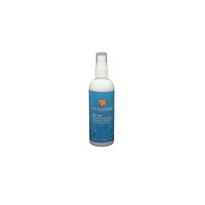 JT- Hypoclorine Skin care spray hidrogel para piel y heridas en perros gatos y pequeños mamíferos 150 Hidrogel, 0.15 kg