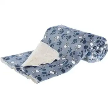 Trixie Tammy Blanket 100 × 70 Cm - Azul Y Beige - Para Perros