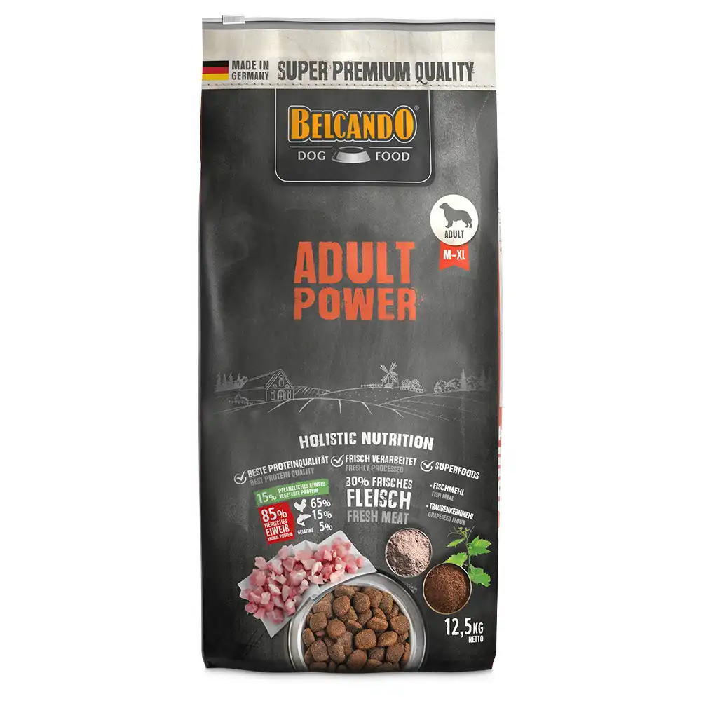 Belcando Adult Power pienso para perros - 12,5 kg