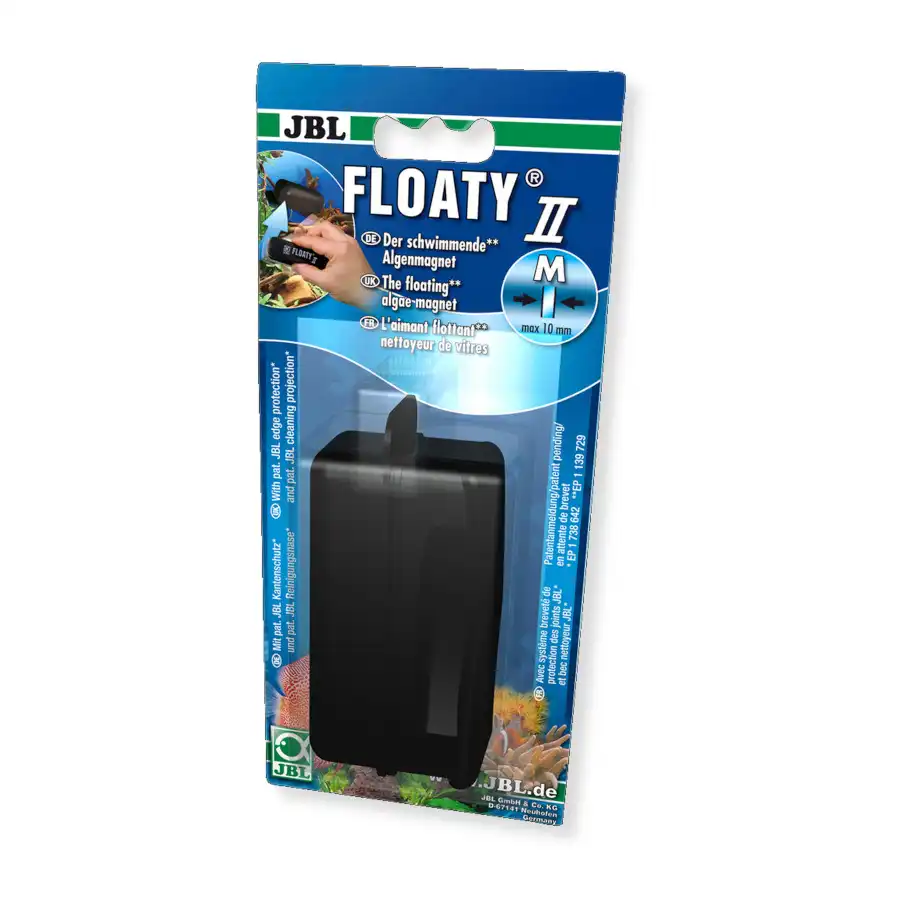 JBL Floaty II Imán Limpia Cristales para acuarios