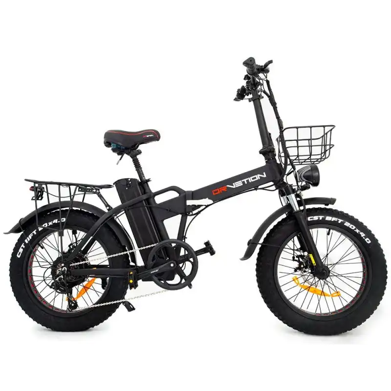 DRVETION AT20 Bicicleta Eléctrica Motor 750W Batería 48V/15Ah Autonomía 55-70km Negra Mate