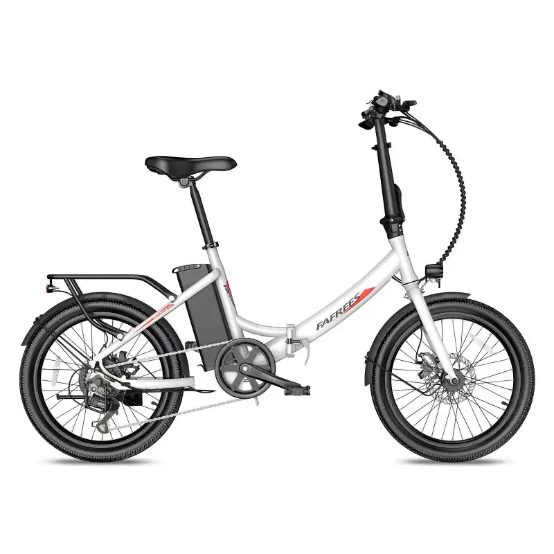 Fafrees F20 Light Bicicleta Eléctrica Motor 250W Batería 36V/16.75Ah Autonomía 130km Blanco