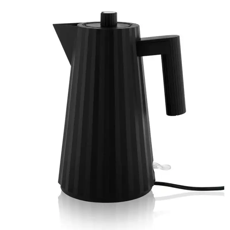Alessi Plisse MDL06 B Hervidor de Agua 1.7L 2400W Negro