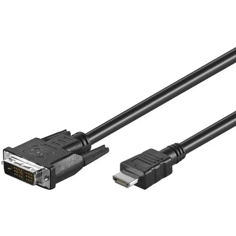 Goobay Cable Adaptador HDMI a DVI-D Macho/Macho 2m Negro