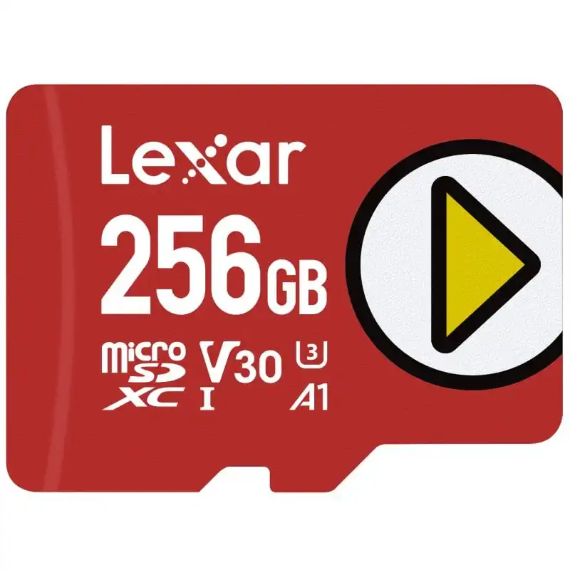 Lexar PLAY microSDXC 256GB UHS-I U3 V30 Clase 10