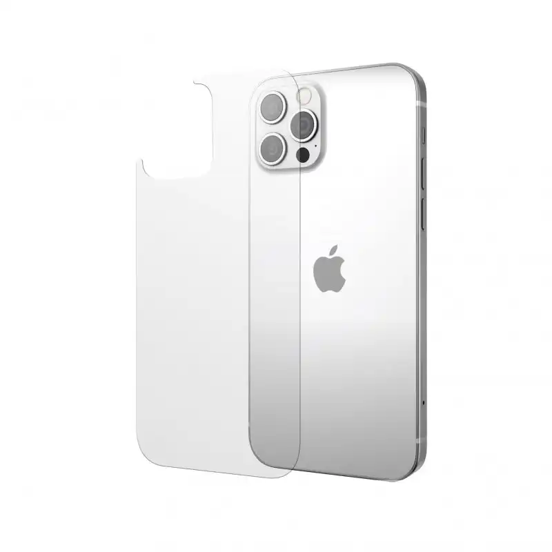 Nueboo Protector Cristal Templado Trasero para iPhone 12 Pro Max