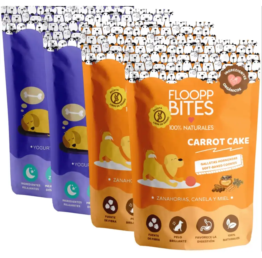 Pack galletas 100% naturales sweet dreams - carrot cake