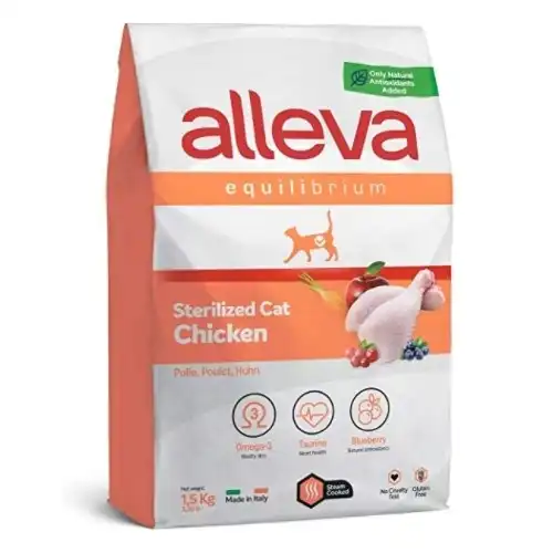 Pienso Equilibrium para gatos esterilizados sabor Pollo