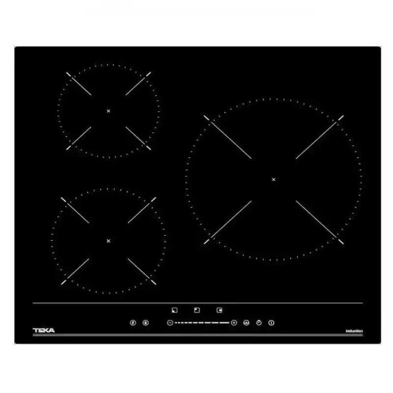 Teka Placa de Inducción IBC63BF100 3 Zonas 60cm Negra