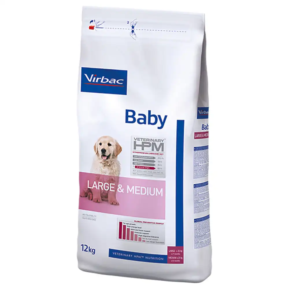 Virbac HPM Baby Large & Medium 12 Kg.