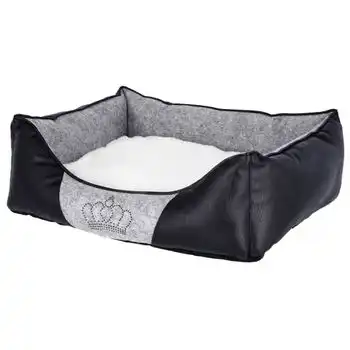 Cama Para Perros Chiara 55x45 Cm Gris Y Negro 80361 Kerbl