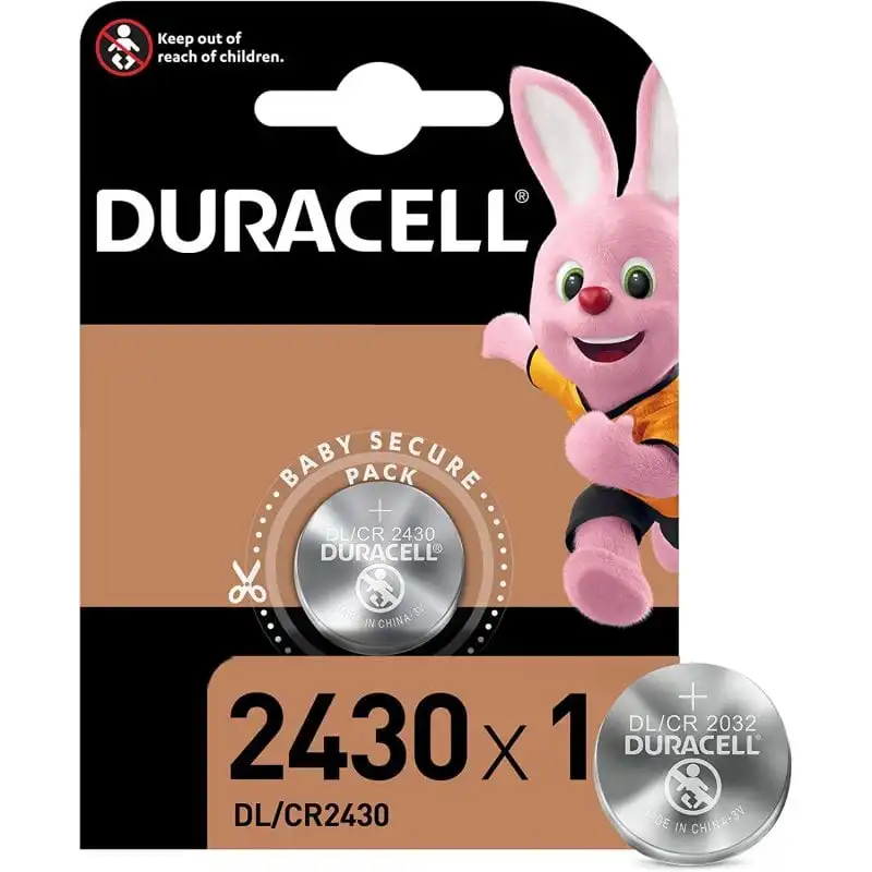 Duracell CR2430 Pila de Botón Litio