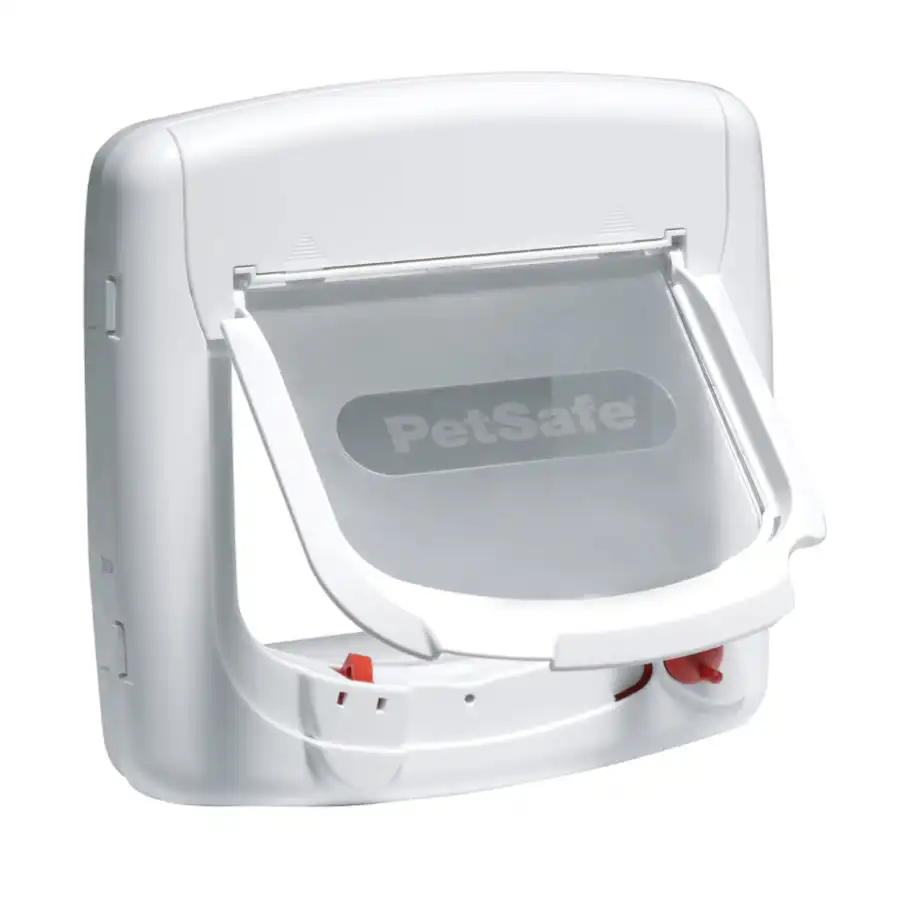 Petsafe Staywell Puerta Magnética Blanca para gatos