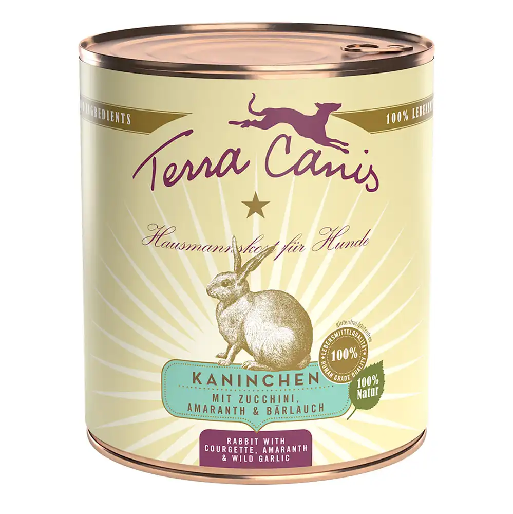 Terra Canis Menú 6 x 800 g - Conejo