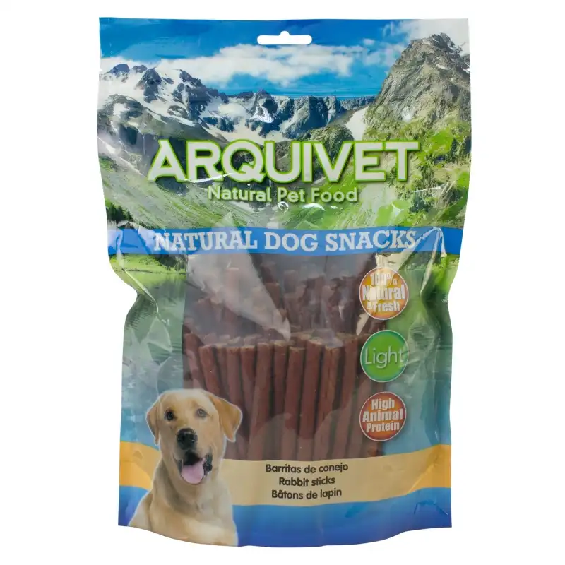 Golosinas para perros barritas de conejo, Peso 1 Kg