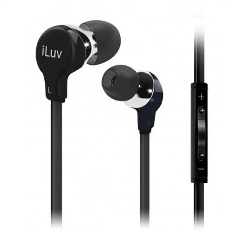 Iluv IEP317 Auriculares Intrauditivos Negros