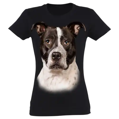 Camiseta Mujer Pitbull color Negro