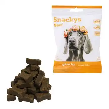 Snackys de buey para perros