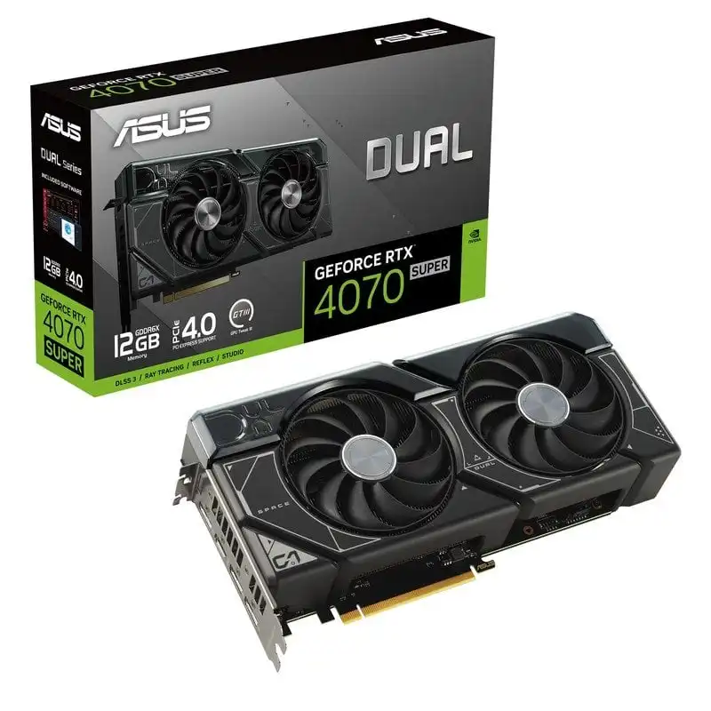 ASUS Dual GeForce RTX 4070 SUPER 12GB GDDR6X DLSS3