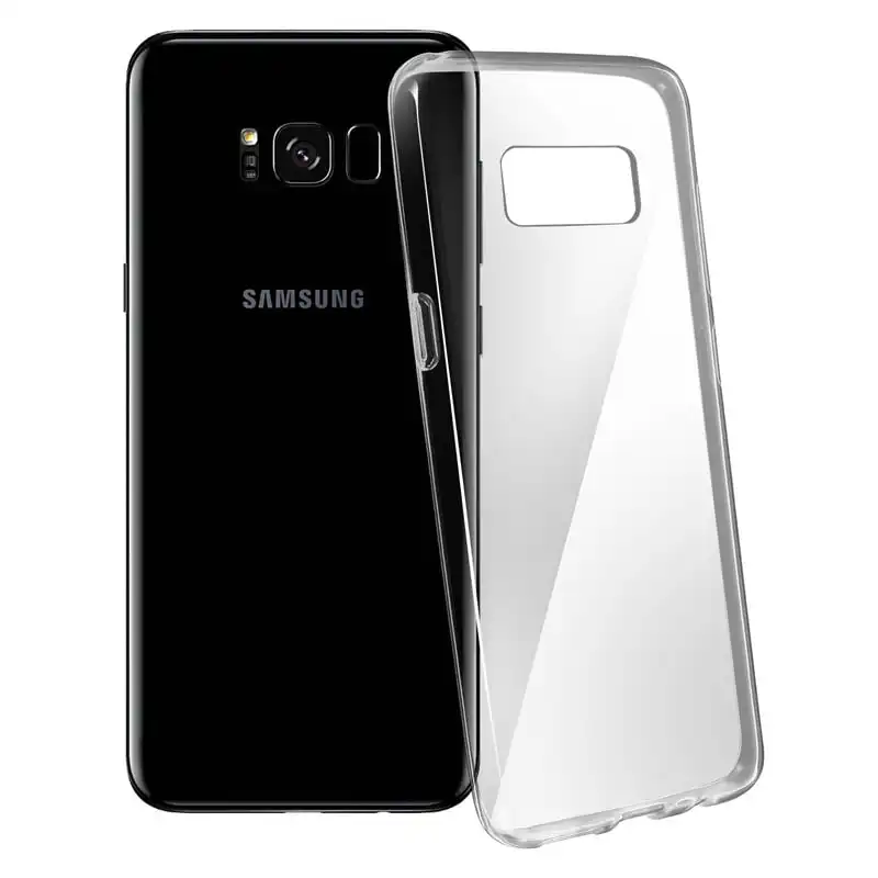 Avizar Funda de Silicona Transparente para Samsung Galaxy S8