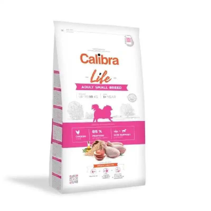 Calibra dog life adult small breed pollo pienso para perros, Peso 1,5 Kg