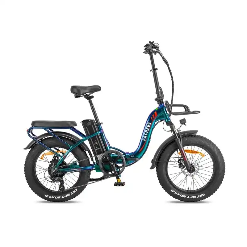 Fafrees F20 Max Bicicleta Eléctrica 22.5ah Motor 500W Batería 48v22.5ah Autonomía 110km Verde Púrpura
