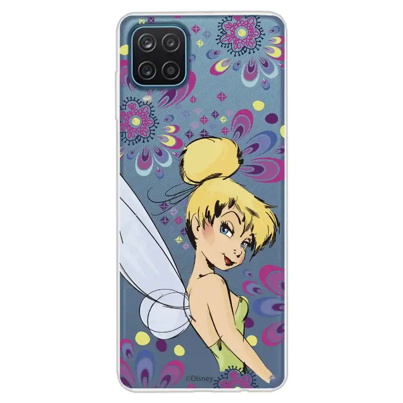 Funda Oficial de Disney Campanilla Flores Peter Pan para Samsung Galaxy A12