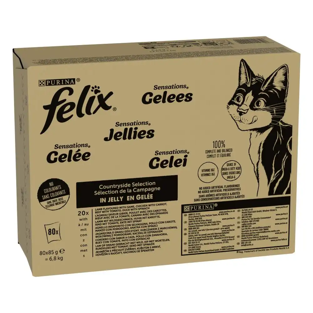 Jumbopack Felix Fantastic 80 x 85 g - Sensations Countryside