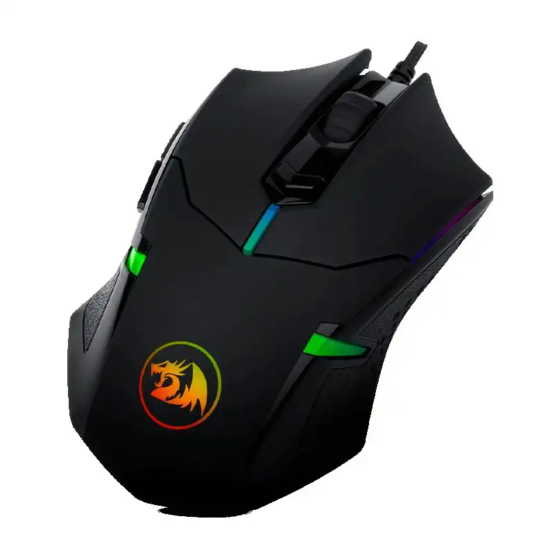 Redragon M601 Centrophorus RGB Ratón Gaming 7200 DPI Negro