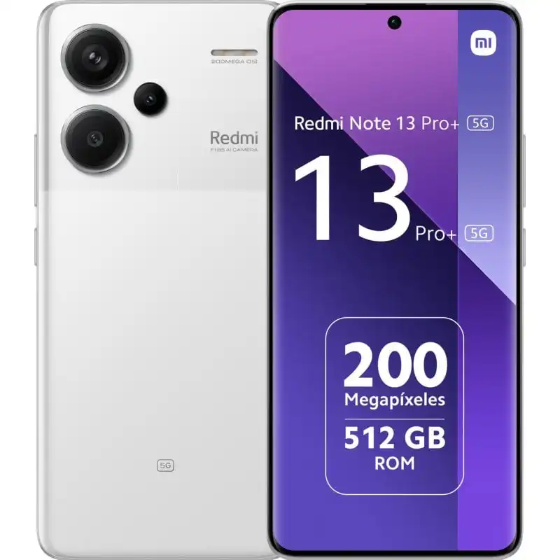 Xiaomi Redmi Note 13 Pro Plus 5G 12/512GB Blanco Libre