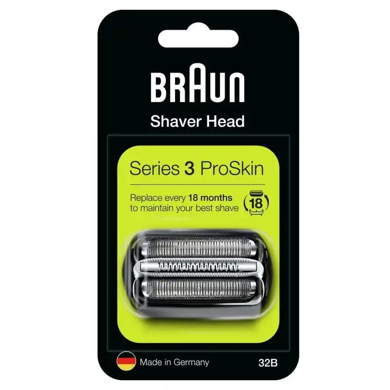 Braun 32B Recambio Cabezal para Afeitado para Series 3