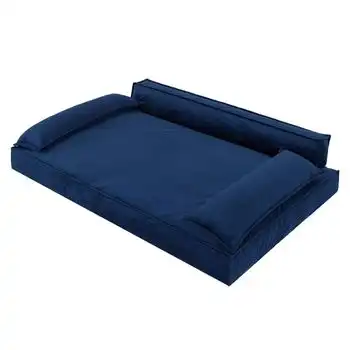 Cama Para Perros Champion Talla L: 78x54 Azul Marino