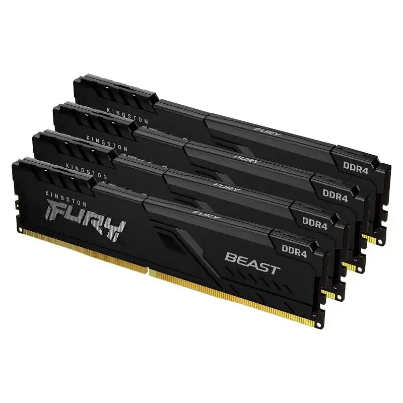 Kingston FURY Beast DDR4 3200 MHz 32GB 4x8GB CL16