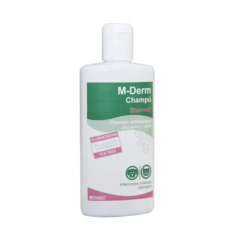 Stanvet M-Derm Champú antiséptico 250 ml