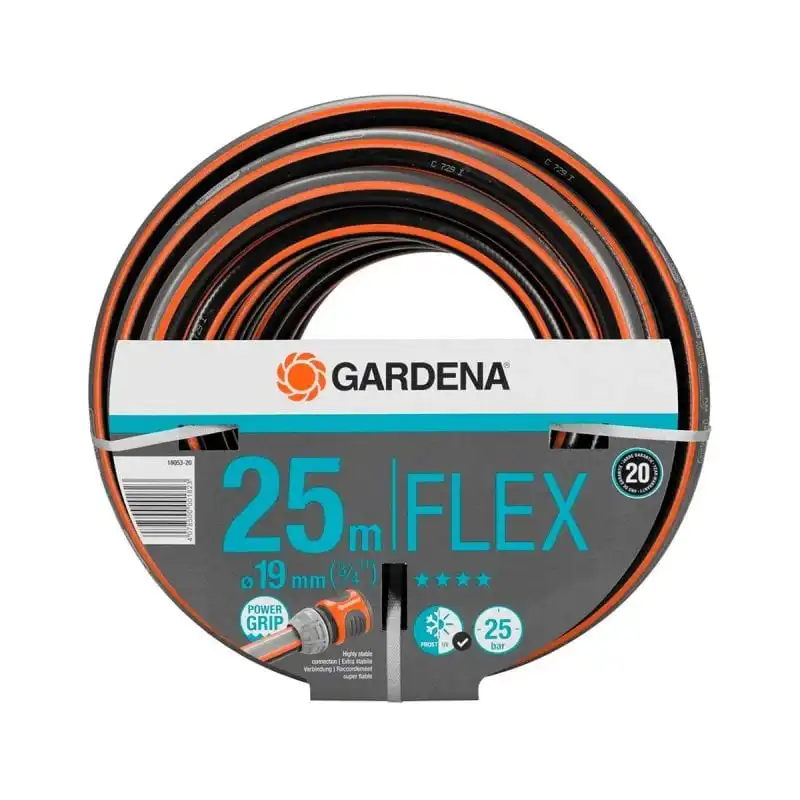 Gardena 18053-20 Comfort Flex Manguera 19mm 25m Gris/Naranja