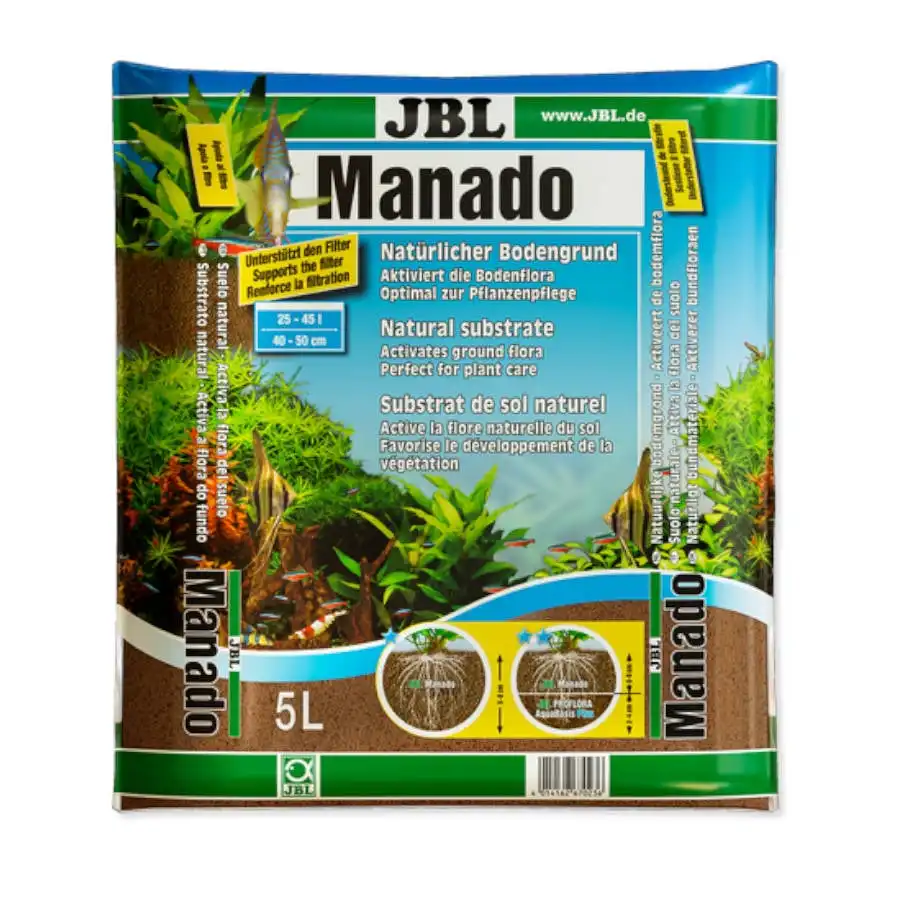 JBL Manado Sustrato natural para acuarios de agua dulce