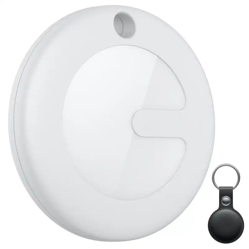 Leotec Localizador MiTag Compatible Apple con Llavero Negro
