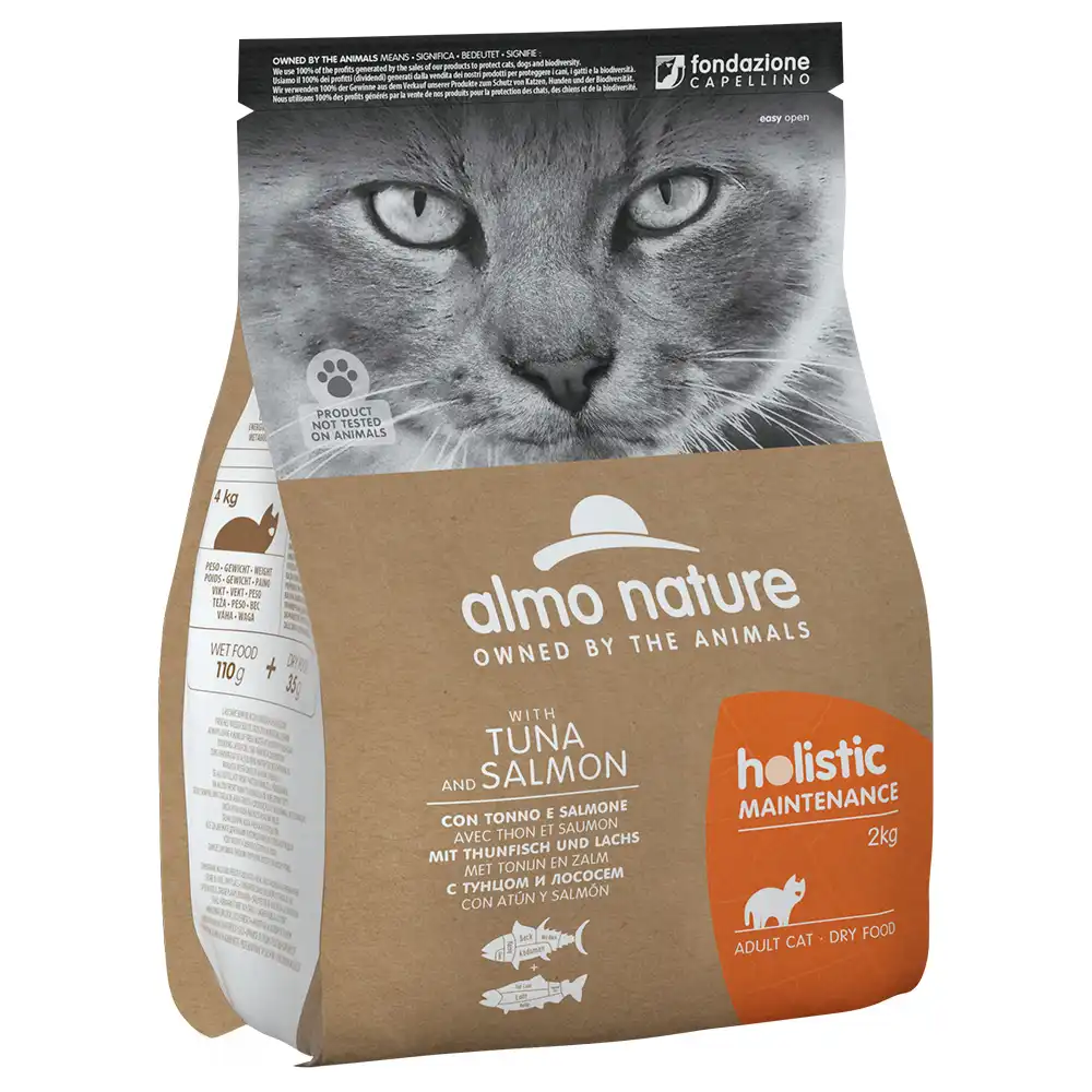 Almo Nature Holistic Maintenance atún y salmón - 2 kg