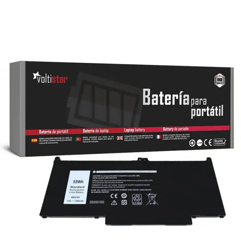 Batería Para Portátil Dell Latitude 13 5300 5310 14 7400 7300 Mxv9v P96g